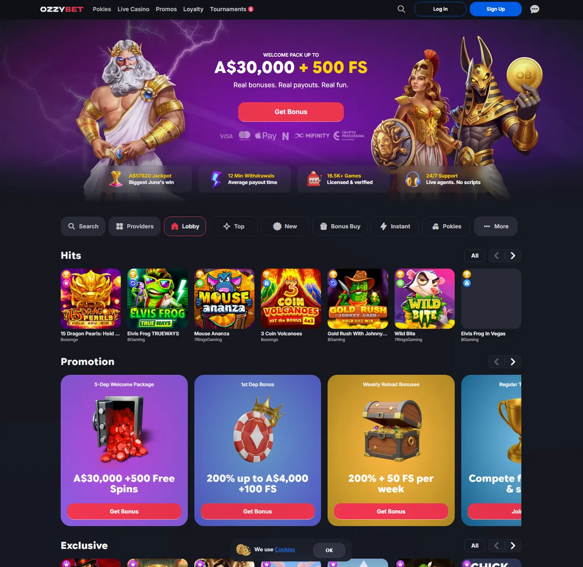 Ozzybet Casino